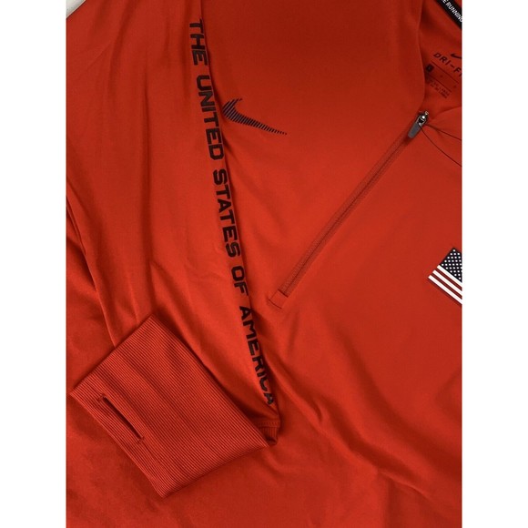 NWT Nike Women's Team USA Olympic Element 1/2-Zip Running Top Size Large (L) - Picture 8 of 12